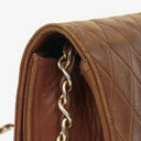 Chanel Mini Classic Quilted Lambskin Full Flap Wallet On Chain WOC With 24K Gold-Plated Hardware