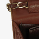 Chanel Mini Classic Quilted Lambskin Full Flap Wallet On Chain WOC With 24K Gold-Plated Hardware