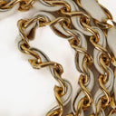 Chanel Mini Classic White Quilted Lambskin Full Flap Wallet On Chain WOC With 24K Gold-Plated Hardware