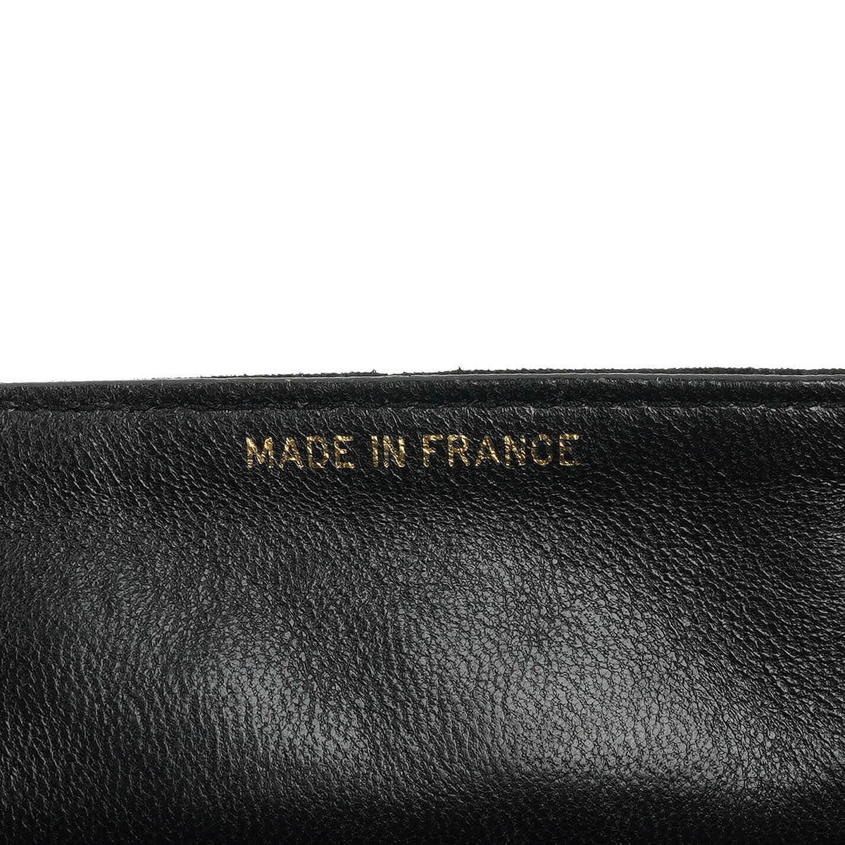 Chanel Mini Diana Bijoux Chain Black Quilted Suede Vintage Flap Bag with 24K Gold-Plated Hardware (1989–1991)