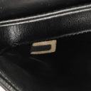 Chanel Mini Diana Flap Bag Black And White Quilted Lambskin 24K Gold-Plated Hardware