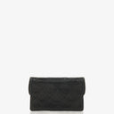 Chanel Mini Diana Flap Bag Black And White Quilted Lambskin 24K Gold-Plated Hardware