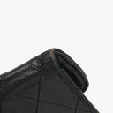 Chanel Mini Diana Flap Bag Black And White Quilted Lambskin 24K Gold-Plated Hardware