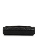 Chanel Mini Flap Bag Black Quilted Lambskin With 24K Gold-Plated Hardware