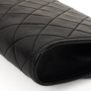 Chanel Mini Flap Bag Black Quilted Lambskin With 24K Gold-Plated Hardware