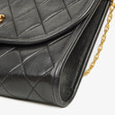 Chanel Mini Flap Bag Black Quilted Lambskin With 24K Gold-Plated Hardware