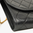 Chanel Mini Flap Bag Black Quilted Lambskin With 24K Gold-Plated Hardware