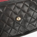 Chanel Mini Flap Bag Black Quilted Lambskin With 24K Gold-Plated Hardware