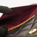 Chanel Mini Flap Bag Black Quilted Lambskin With 24K Gold-Plated Hardware