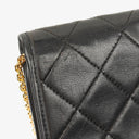 Chanel Mini Flap Bag Black Quilted Lambskin With 24K Gold-Plated Hardware
