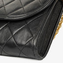 Chanel Mini Flap Bag Black Quilted Lambskin With 24K Gold-Plated Hardware