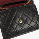 Chanel Mini Flap Bag Black Quilted Lambskin With 24K Gold-Plated Hardware