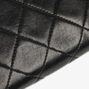 Chanel Mini Flap Bag Black Quilted Lambskin With 24K Gold-Plated Hardware