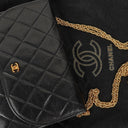 Chanel Mini Flap Bag Black Quilted Lambskin With 24K Gold-Plated Hardware