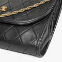 Chanel Mini Flap Bag Black Quilted Lambskin With 24K Gold-Plated Hardware