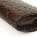 Chanel Mini Flap Bag Brown Quilted Lambskin With 24K Gold-Plated Hardware