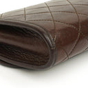 Chanel Mini Flap Bag Brown Quilted Lambskin With 24K Gold-Plated Hardware