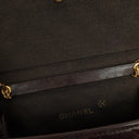 Chanel Mini Flap Bag Brown Quilted Lambskin With 24K Gold-Plated Hardware