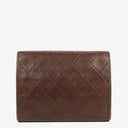 Chanel Mini Flap Bag Brown Quilted Lambskin With 24K Gold-Plated Hardware