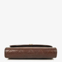 Chanel Mini Flap Bag Brown Quilted Lambskin With 24K Gold-Plated Hardware