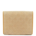 Chanel Mini Flap Bag in Beige Quilted Lambskin with 24k Gold Plated Hardware
