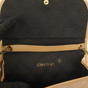 Chanel Mini Flap Bag in Beige Quilted Lambskin with 24k Gold Plated Hardware