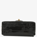 Chanel Mini Flap Square Bag in Black Horizontal Quilted Patent Leather with 24K Gold-Plated Hardware
