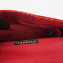Chanel Mini Quilted Patent Leather East West Chocolate Bar Bag