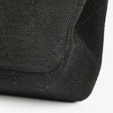 Chanel Mini Quilted Square Jersey Black Flap Bag With 24K Gold-Plated Hardware