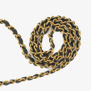 Chanel Mini Quilted Square Jersey Black Flap Bag With 24K Gold-Plated Hardware