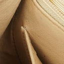 Chanel Mini Quilted Square Leather Beige Flap Bag With 24K Gold-Plated Hardware