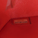 Chanel Mini Rectangular Classic Single Flap Bag Coral Chevron Quilted Lambskin With Gold-Tone Hardware