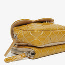 Chanel Mini Rectangular Double-Sided Flap Bag In Quilted Patent Leather
