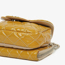 Chanel Mini Rectangular Double-Sided Flap Bag In Quilted Patent Leather