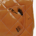 Chanel Mini Rectangular Flap Bag In Quilted Patent Leather