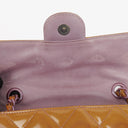 Chanel Mini Rectangular Flap Bag In Quilted Patent Leather