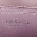 Chanel Mini Rectangular Flap Bag In Quilted Patent Leather