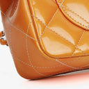 Chanel Mini Rectangular Flap Bag In Quilted Patent Leather