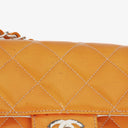 Chanel Mini Rectangular Flap Bag In Quilted Patent Leather