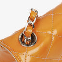 Chanel Mini Rectangular Flap Bag In Quilted Patent Leather