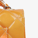 Chanel Mini Rectangular Flap Bag In Quilted Patent Leather