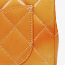 Chanel Mini Rectangular Flap Bag In Quilted Patent Leather