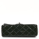Chanel Mini Rectangular Flap Bag In Quilted Patent Leather With Silver-Tone Hardware,2013-2014