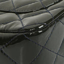 Chanel Mini Rectangular Flap Bag In Quilted Patent Leather With Silver-Tone Hardware,2013-2014