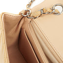 Chanel Mini Rectangular Patent Leather Chevron Single Flap Bag With Silver-Tone Hardware