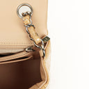 Chanel Mini Rectangular Patent Leather Chevron Single Flap Bag With Silver-Tone Hardware