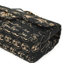 Chanel Mini Rectangular Printed Cambon Single Flap Bag With 24K Gold Plated Hardware