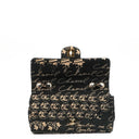 Chanel Mini Rectangular Printed Cambon Single Flap Bag With 24K Gold Plated Hardware