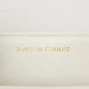 Chanel Mini Square Classic Flap Bag White Quilted Lambskin With 24K Gold-Plated Hardware, 1997-199
