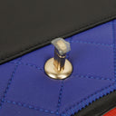 Chanel Multicolor Lambskin Tri-Color Medium Graphic Flap Bag